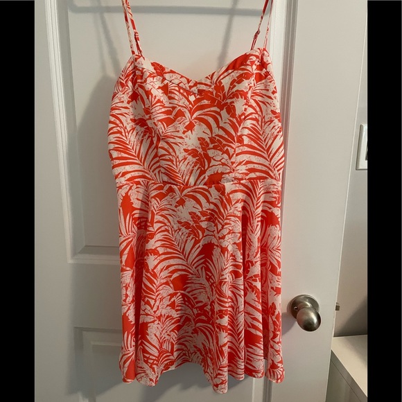 Size 8 Tropical Print Sun Dress - Picture 2 of 2